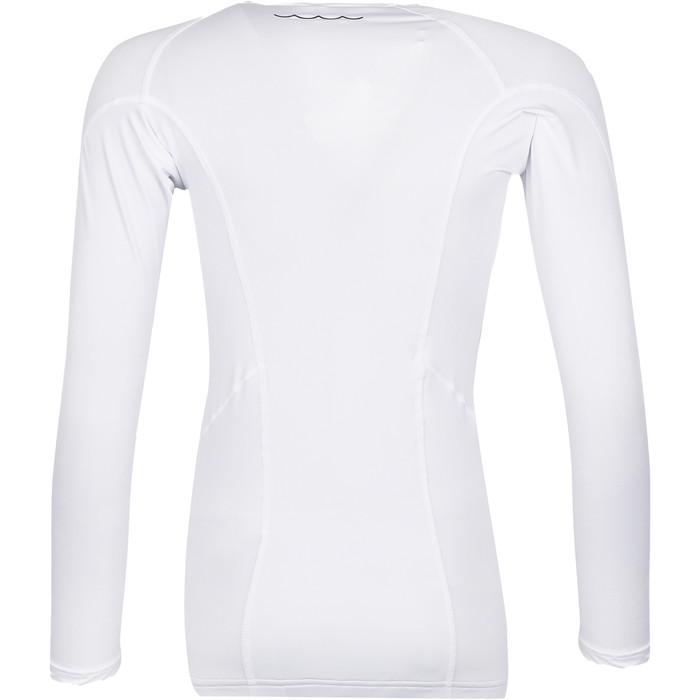 2024 Gul Womens Recore Long Sleeve Rash Vest RG0331-B9 - White